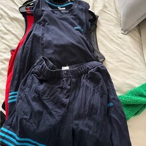 Adidas Navy Blue Athletic Set
